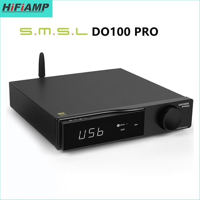 SMSL DO100 PRO Desktop Hifi Balanced DAC Audio-Decoder mit Bluetooth 5.1 und Dual ES9039Q2M in Schwarz - Bild 1