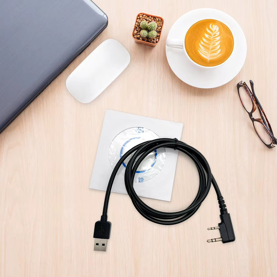 Original Retevis USB Programmierkabel für TYT DMR Funkgeräte MD-380 MD-390 und RT3 in Schwarz - Bild 3