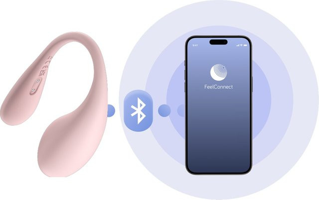 Interaktives Kiiroo Vibro-Ei Spot in Pink - Bild 1