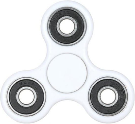Le corner pop Fidget Spinner, Tri-Spinner, Silberweiß, Entspannungsspielzeug - Bild 1