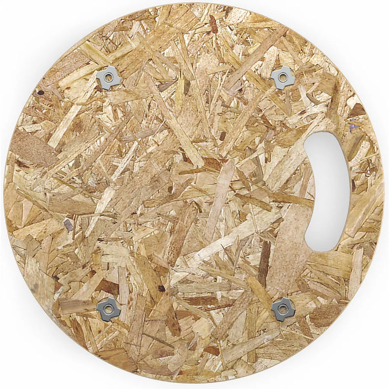Wagner Transportroller OSB 1171 mit ergonomischem Tragegriff, Durchmesser: 38 cm, Tragkraft: 250 kg, Farbe: Braun/Multicolor - Bild 4