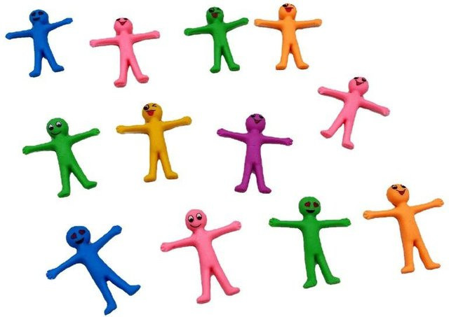 BC Pet Supplies Squishy Antistress Fidgets, 12-teiliges Set, Weichgummi - Bild 1