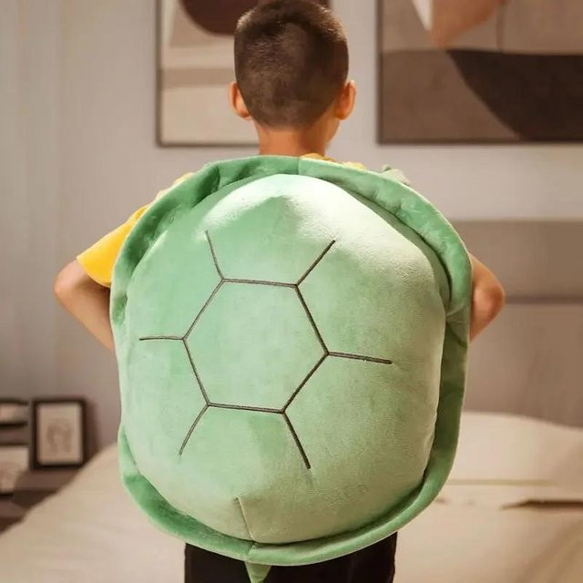 Kidsly Schildkrötenpanzer Plüschtier, Plüsch / Textil, ab 14 Jahren - Bild 1