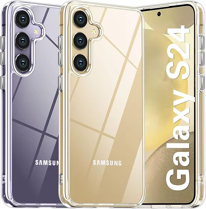 Transparente Schutzhülle für Samsung Galaxy A15 A25 A35 A55 A05s A14 A54 S25 S24 Ultra S23 FE S22 Plus Soft Case - Bild 3