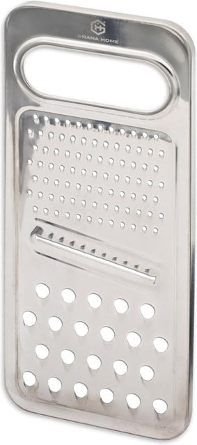 GRANA HOME Universalreibe aus Edelstahl, Silber, 2er Pack, B: 10 cm, L: 24 cm - Bild 1