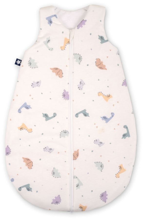 Zöllner Jersey Schlafsack Little Dinos in Multicolor für Babys Gr. 86 - Bild 1