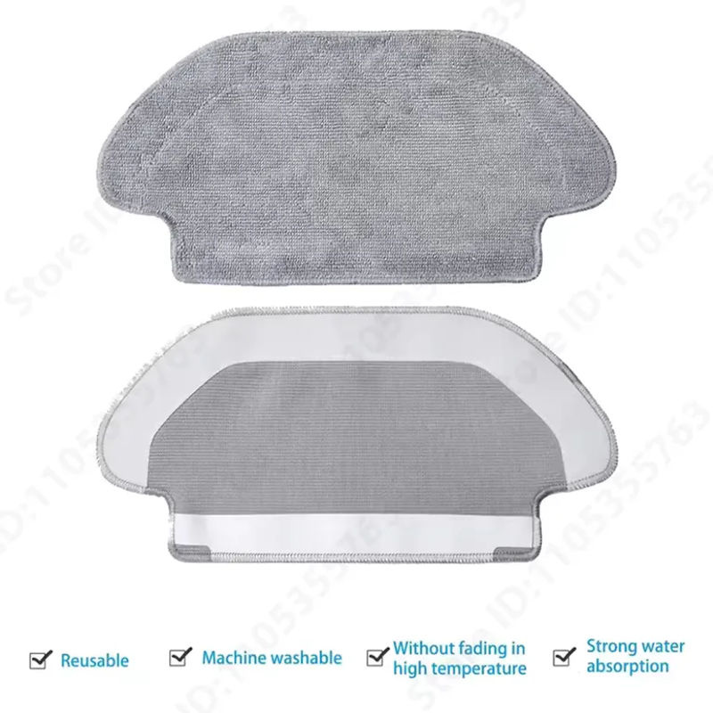 Xiaomi Roboterstaubsauger Zubehör Set mit Hauptbürste, Seitenbürste, Filter und Wischmopp für S10, S12, T12, B106GL, Mop 2S XMSTJQR2S und 3C B106CN - Bild 3