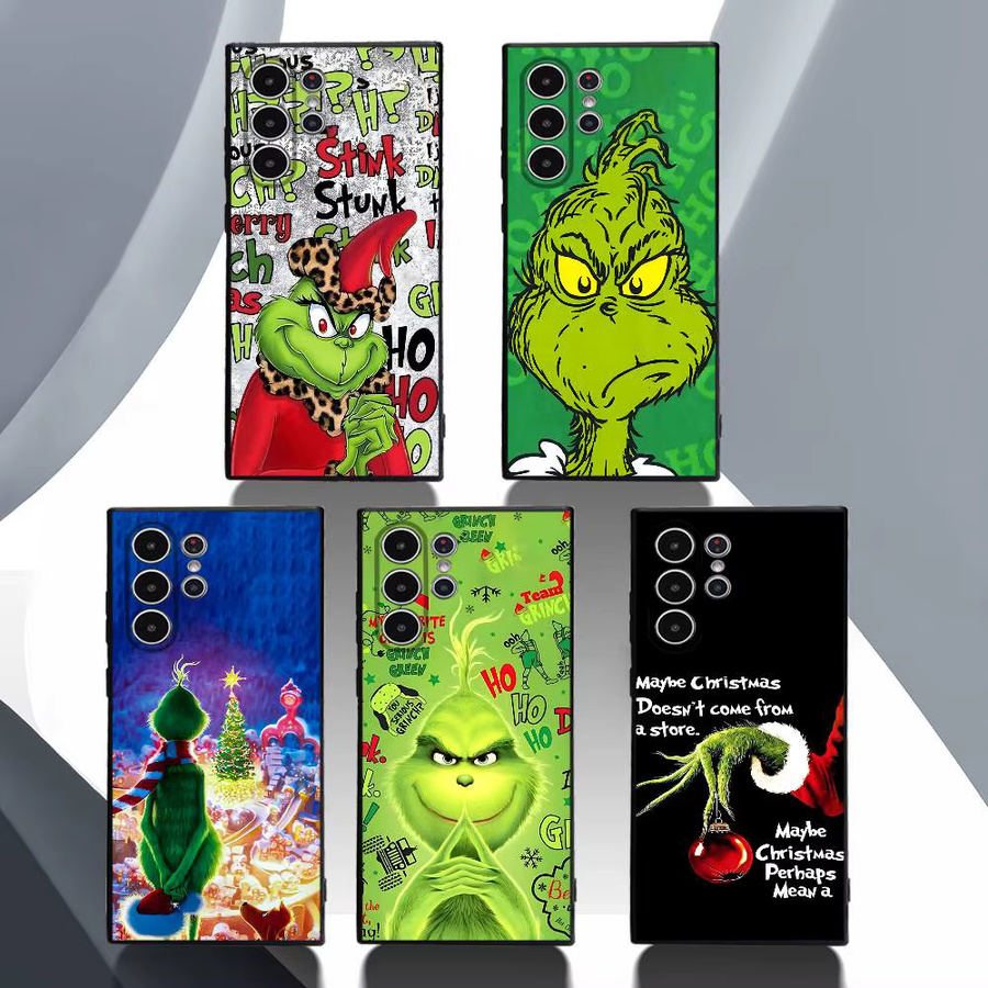 Weihnachten Handyhülle Frosted Soft Cover für Samsung Galaxy S25 S24 S23 S22 S21 S20 Ultra Plus Multicolor - Bild 4