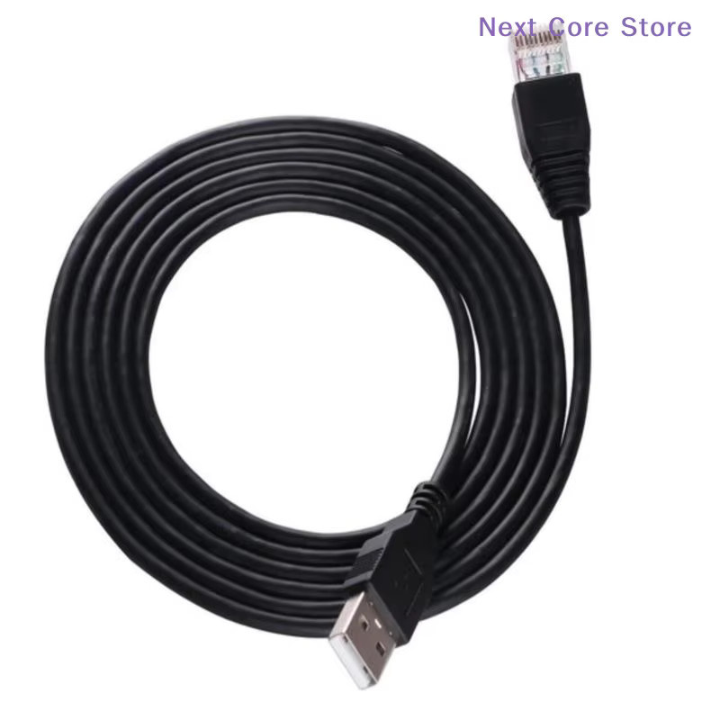 APC Smart UPS USB-Kabel USB zu RJ50 Konsolenkabel in Schwarz als Ersatz für AP9827 940-0127B 940-127C 940-0127E - Bild 2