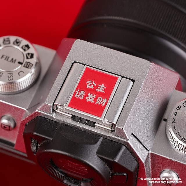 Metallkamera-Blitzschuhüberzug für Fujifilm Mirrorless Kameras wie XT30II, XM5, X100VI und X-Serie - Bild 1