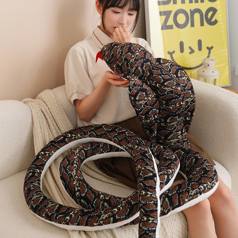 Burma-Python Plüschtier, Simulation Stofftier, ab 14 Jahren - Bild 3