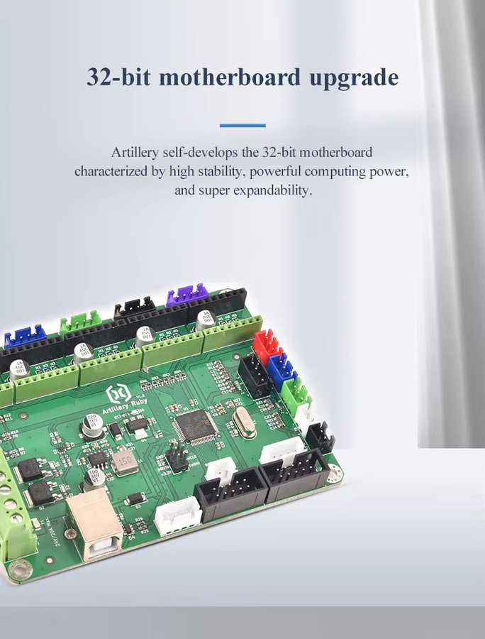 Artillery 32-Bit Motherboard PCB Board Kit für Sidewinder X2 und Genius Pro 3D-Drucker - Bild 3