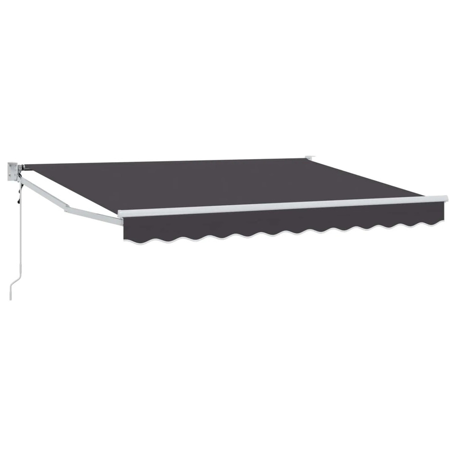 vidaXL Elektrische Ausziehbare Markise Anthrazit, B: 350 cm, T: 200 cm - Bild 2