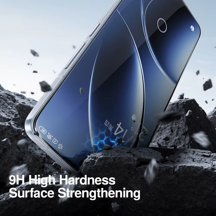 SmartDevil Staubfreier Displayschutz aus gehärtetem Glas für Poco F7 Ultra, F7 Pro, F6 Pro und Redmi K80 Ultra, transparent - Bild 5