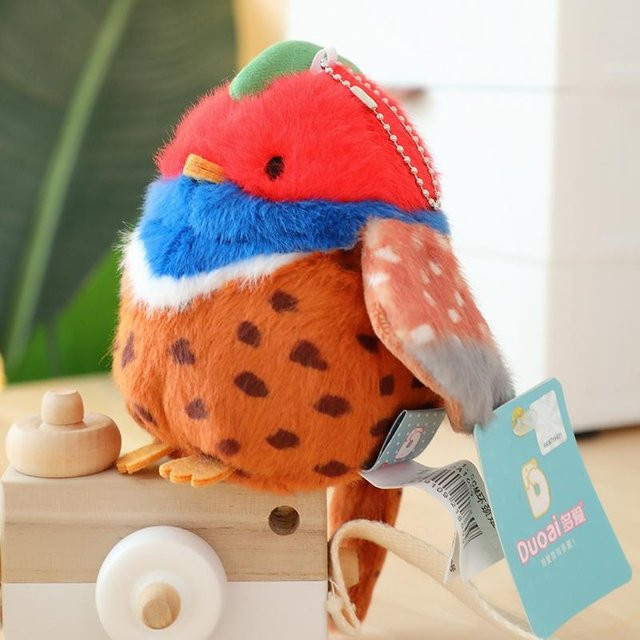 Yiran Health & Beauty Vögel Plüschtier, 10 Stile, Rucksackanhänger - Bild 1