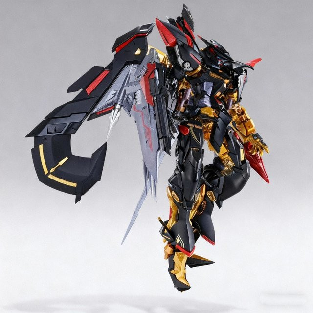Bandai Astray Gold Frame HG Bausatz, Actionfigur, Maßstab 1:144, mit Flight Pack und Waffenset - Bild 1