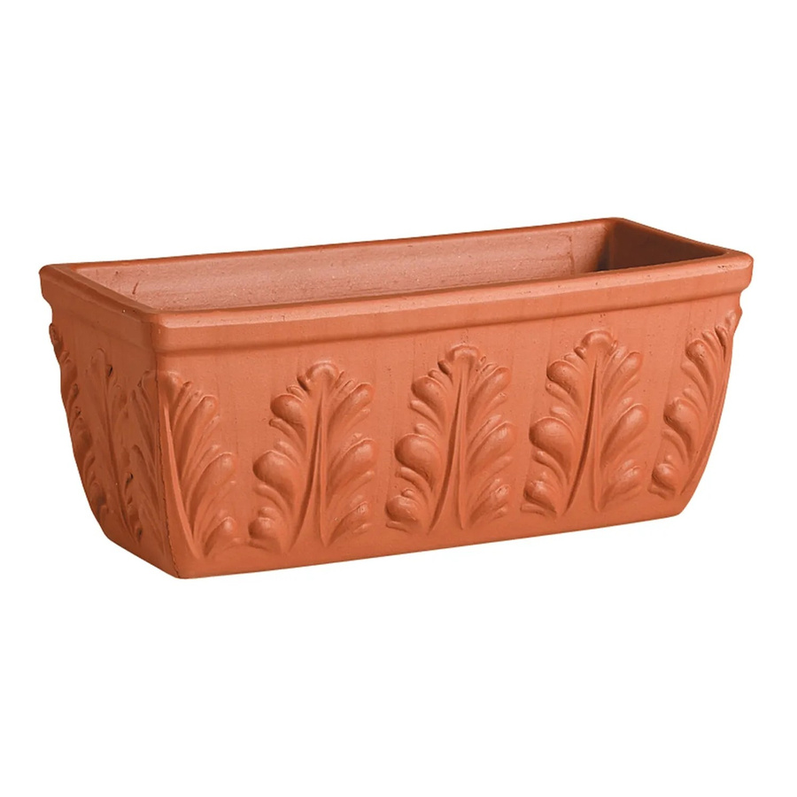 Deroma Pflanzkasten Roma in Cotto Rot mit 42 cm Breite - Bild 2