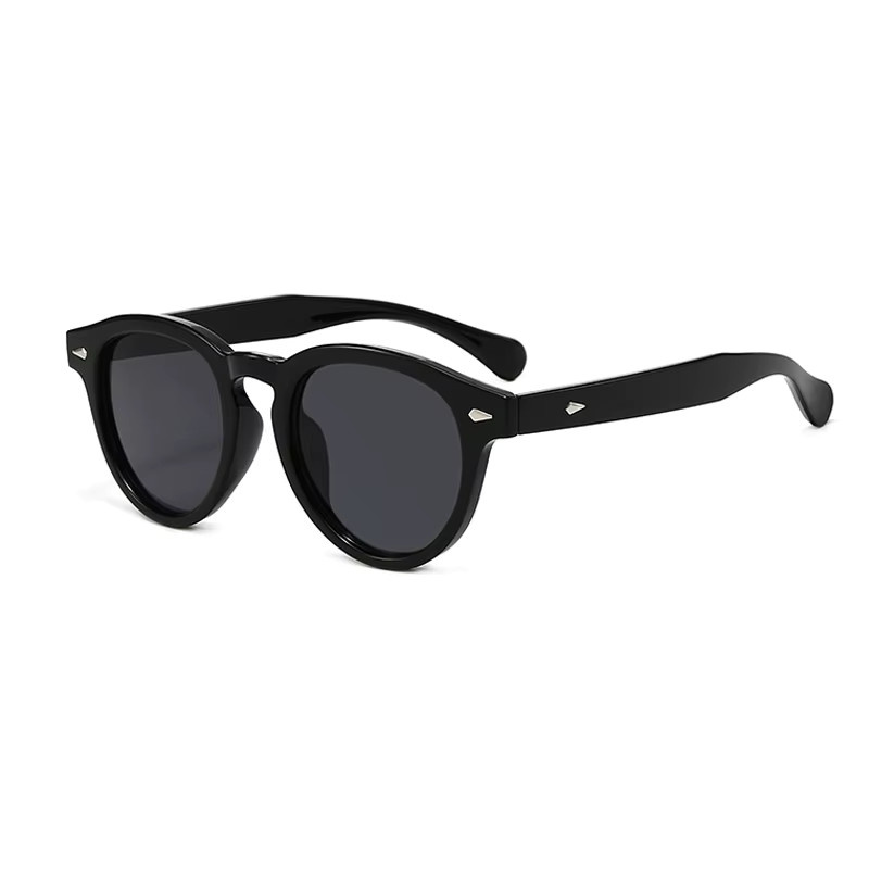 Ah-Mee Sonnenbrille, rund, Vollrand, Kunststoff, Unisex - Bild 3