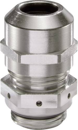 Wiska Kabelverschraubung M20 aus Messing in Nickel-Optik Silber - Bild 1