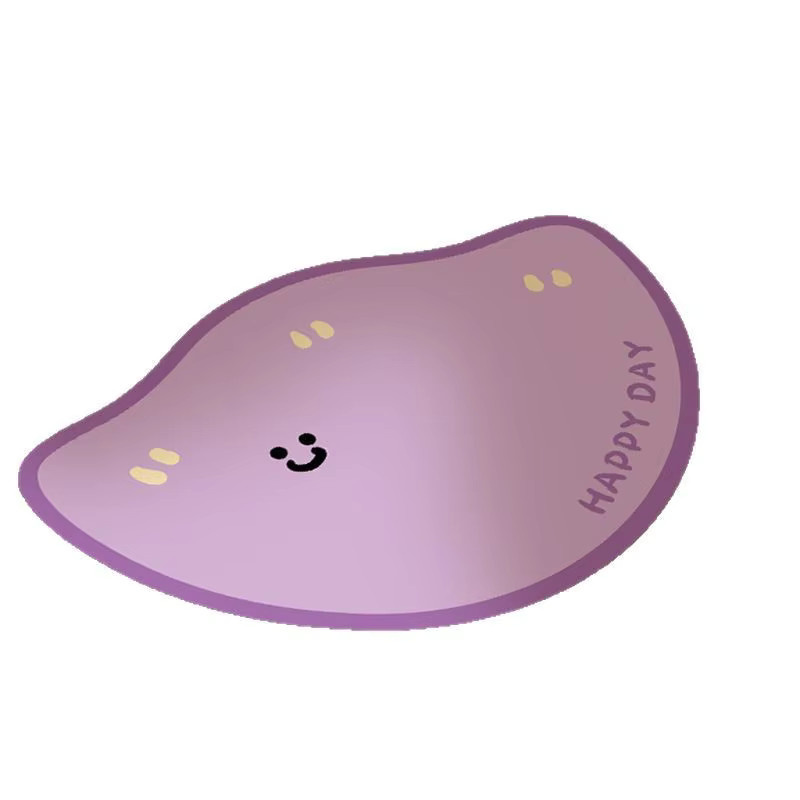 OMANE Badematte in Purple, schnell trocknende und rutschfeste Bodenmatte für das Badezimmer - Bild 2