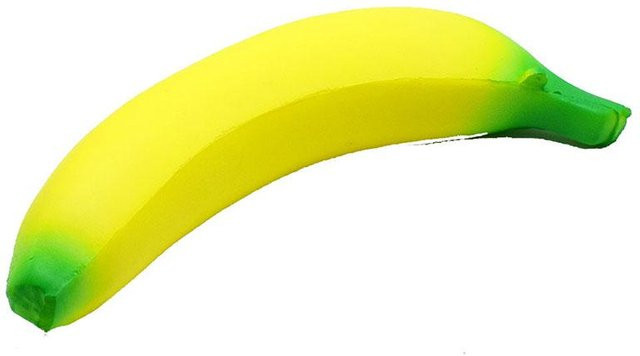 BC Pet Supplies Squishy Banana, Jumbo Squishy Fruit Squeeze Spielzeug - Bild 1