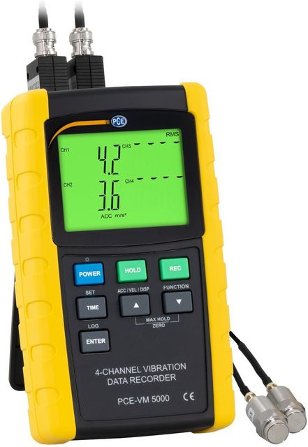 PCE Instruments Vibrationsmessgerät PCE-VM 5000 in Gelb - Bild 1