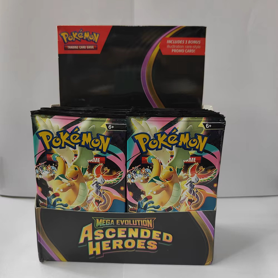 Pokémon Ascended Heroes Karten Destined Rivals Prismatic Evolutions Scarlet Violet 151, Nachfüllpack, Englisch, ab 6 Jahren - Bild 2