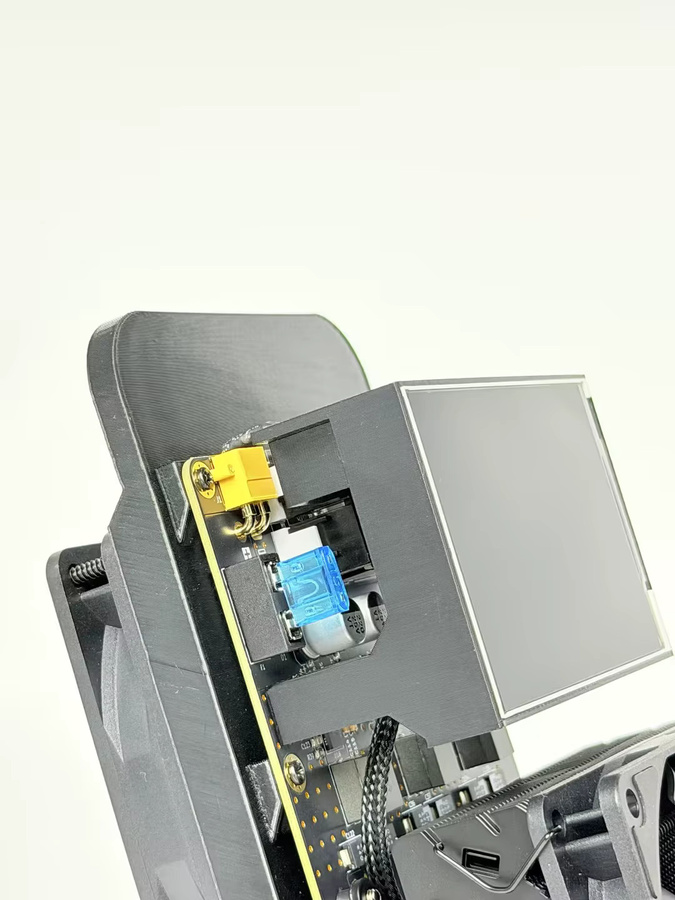 YYSLuping Nerdqaxe 8T Miner Heim-Miner für BTC BCH Mining, Schwarz, 8TH/s, 200W - Bild 3