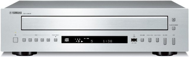 Yamaha CD-Wechsler CD-C603 in Silber mit USB-C Anschluss - Bild 1