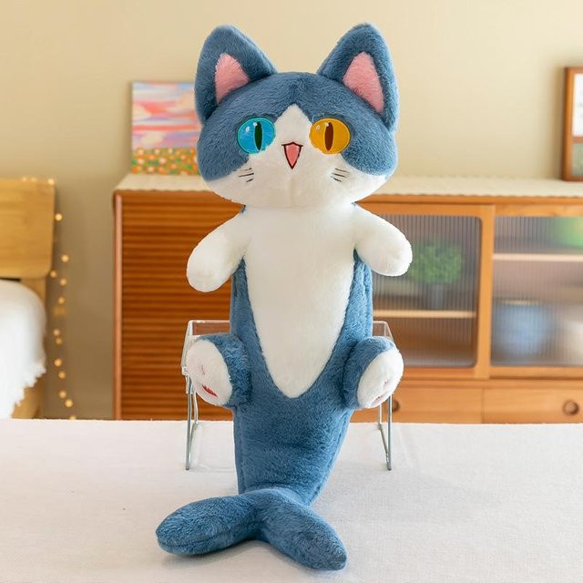 Joyful toys Haifischkatze Puppe Kissen, Plüschtier, 85cm - Bild 1
