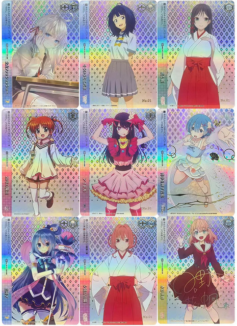Weiss Schwarz Sammelkarten DIY Rem S116-098A Hoshino Ai, Anime Karten - Bild 1