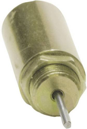 RED MAGNETICS Hubmagnet ITS-LZ-1335-D-6VDC drückend 0.4 N bis 2 N 6 V/DC 4W Gold - Bild 1