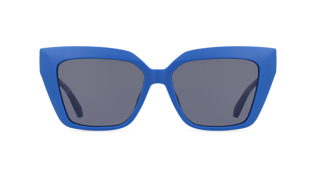 Calvin Klein CKJ22639S Sonnenbrille Butterfly, Vollrand, Kunststoff, blau, grau, Damen - Bild 1