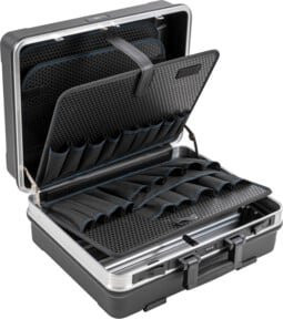 B&W Werkzeugkoffer Flex Pockets in Schwarz aus Kunststoff und Aluminium - Bild 1