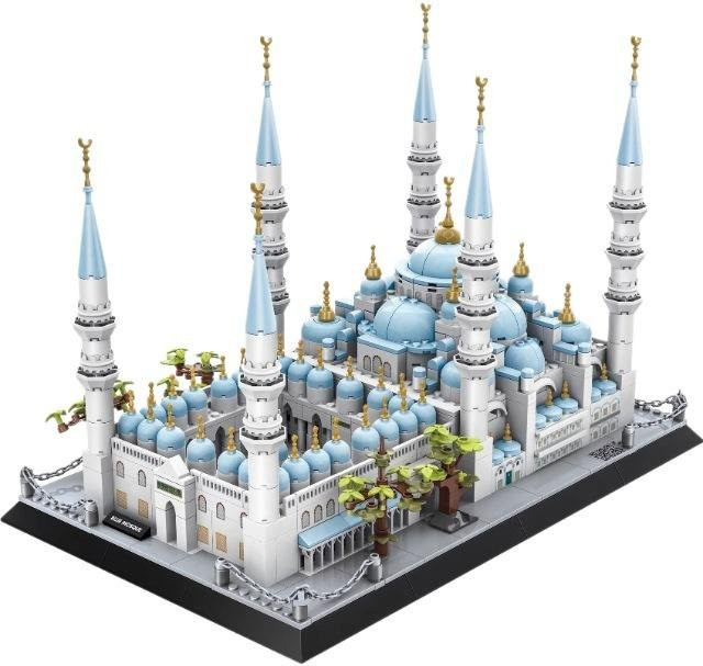 Wucifang Bags Blaue Moschee Istanbul, Bausteine, 1129 Teile, ab 6 Jahren - Bild 1