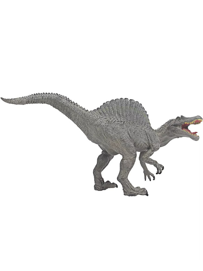 XIALIBAOMOWAN Jurassic Dinosaurier Spinosaurus Actionfigur, Tyrannosaurus Modell, Grau - Bild 2
