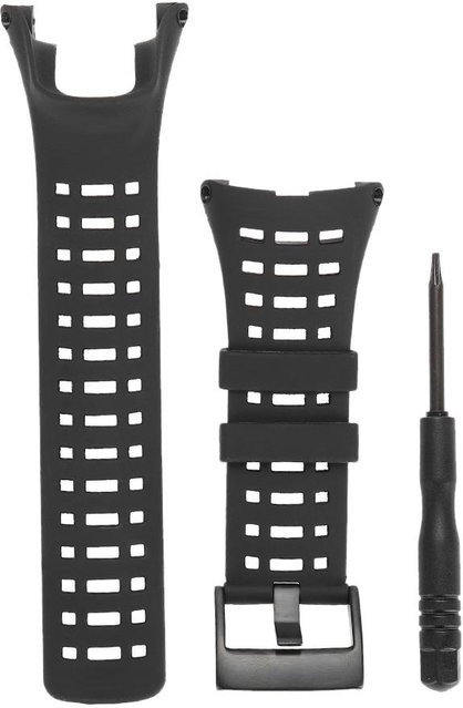 Uhrenarmband Schwarz, Gummi, Unisex - Bild 1