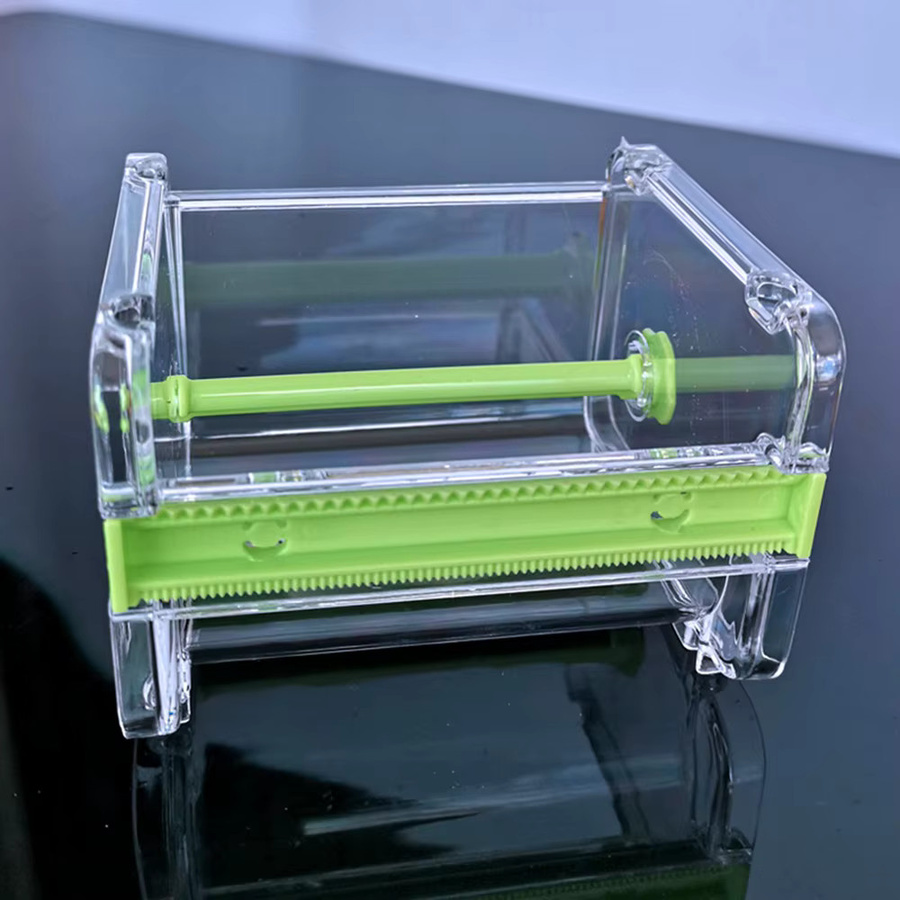 SANMERSEN Washi Tape Spender und Cutter aus Kunststoff in Transparent für DIY-Malerei und Büroaufbewahrung - Bild 4