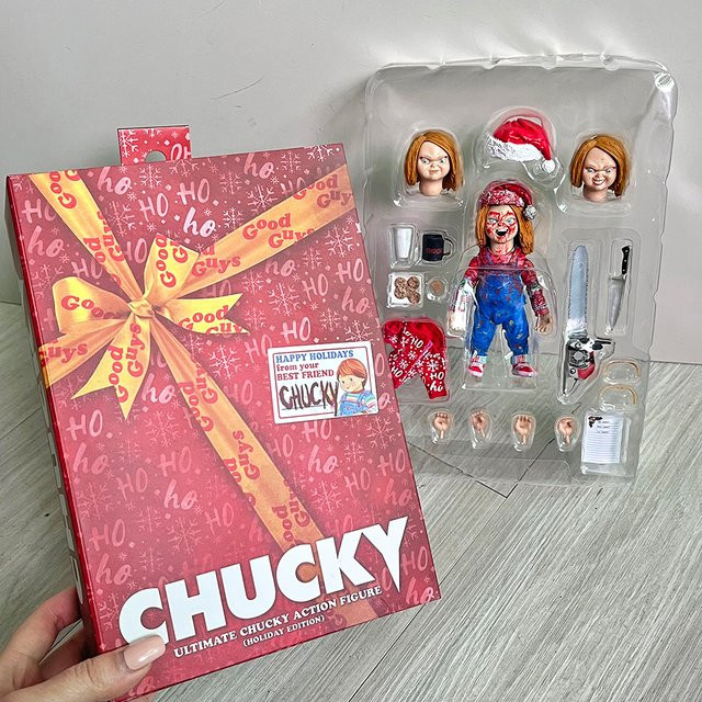 Bandai Chucky Figur, Anime Weihnachtsoutfit, Einzelfigur, Kunststoff - Bild 1
