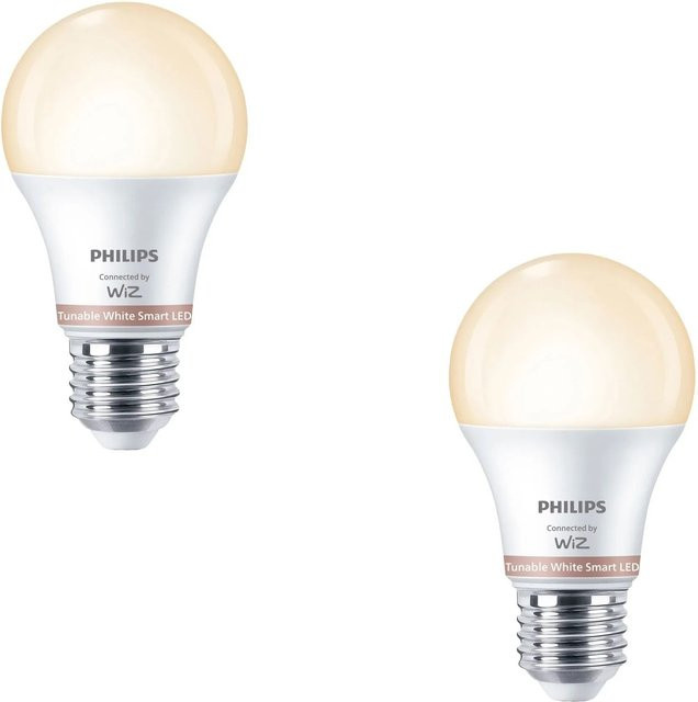 Philips Smart-LED-Leuchtmittel Set 2er Pack E27, dimmbar, WiFi, White - Bild 1