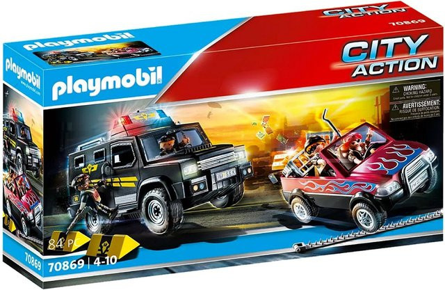 Playmobil City Action Polizei, Verfolgung der Bankräuber, ab 4 Jahren - Bild 1
