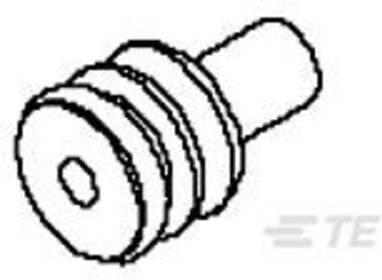 TE Connectivity 184141-1 Rubber Paket in Lila - Bild 1