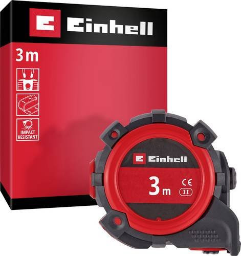 Einhell Maßband 60104, Länge: 3 m, Farben: Gelb, Rot, Schwarz - Bild 1