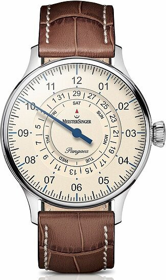 Meistersinger Armbanduhr Automatic, Edelstahl, Leder, 40 mm, Herren - Bild 1