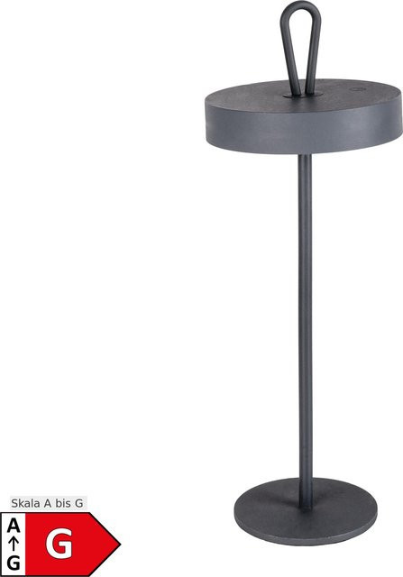 Näve ELLA LED Akku-Tischleuchte magnetisch in Grau mit warmweißem Licht - Bild 1