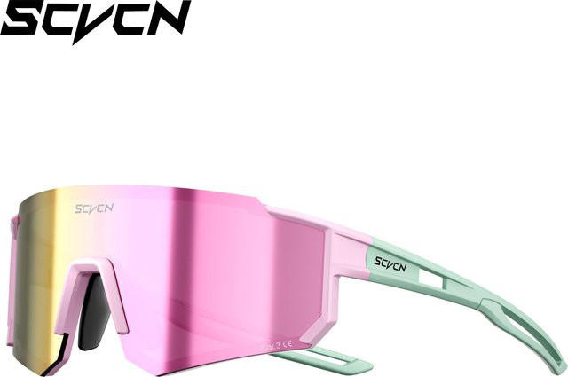 SCVCN Sportsonnenbrille, Vollrand, Kunststoff, Unisex - Bild 1