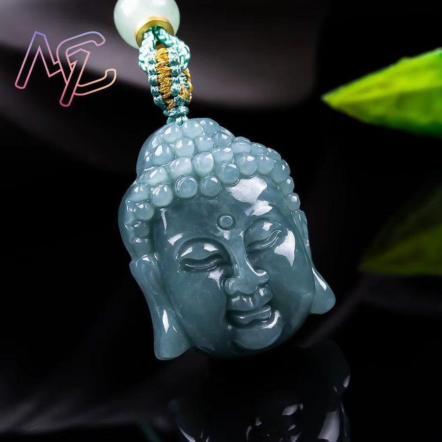 MC Anhänger Jade Buddha, Jadeit, Damen - Bild 2