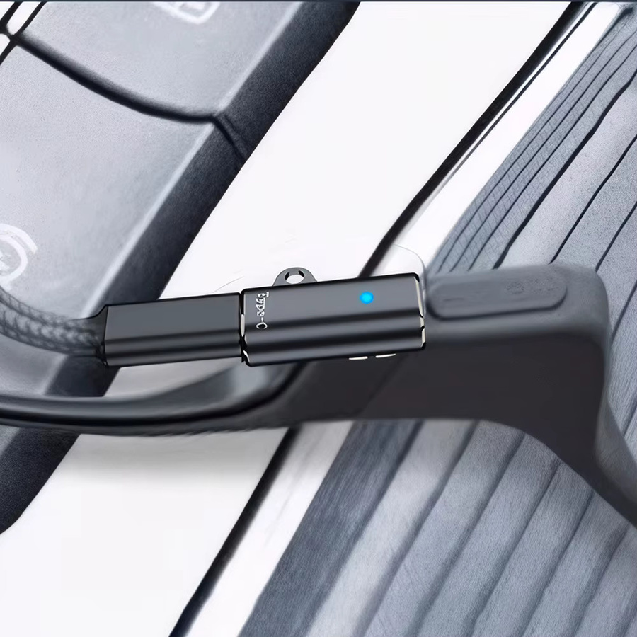 Shokz USB-C auf magnetischer Ladekabel-Adapter mit 90-Grad-Biegung in Schwarz - Bild 4