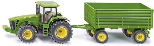 SIKU Traktor mit Anhänger Landwirtschaft Modellfahrzeug - Bild 1