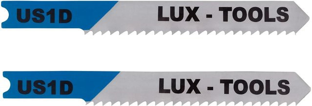LUX-TOOLS Stichsägeblatt für Alu und Metall mit T-Schaft aus HSS-Stahl, Farbe Silber, Durchmesser: 50 mm - Bild 1